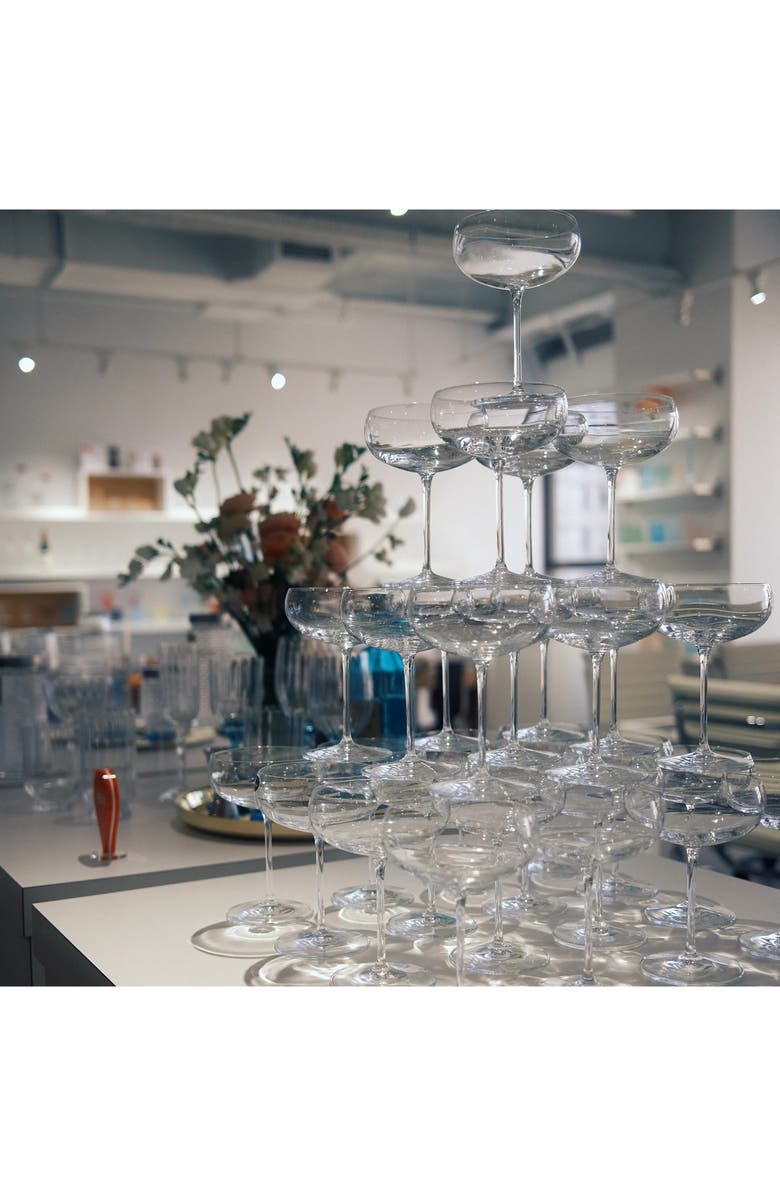 Luigi Bormioli Talismano Set of 4 Old Martini Glasses, Alternate, color, Clear