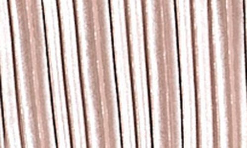 Derek Lam 10 Crosby Claira Pleated Metallic Top In Pink