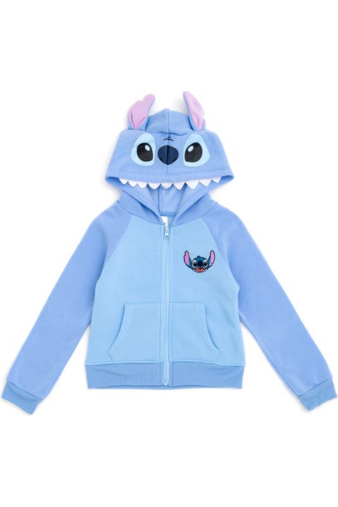 Lilo & Stitch Fleece Zip-Up Hoodie