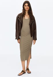 H&M Mama Ribbed Jersey Dress