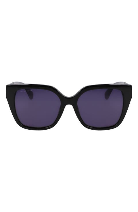 Roseau 54mm Butterfly Sunglasses