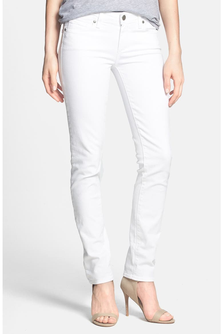 'Skyline' Skinny Jeans, Main, color, OPTIC WHITE