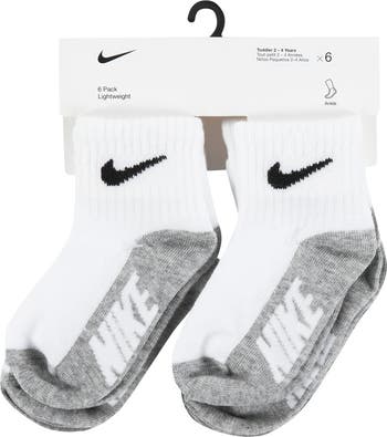 Assorted 6-Pack Cotton Blend Socks