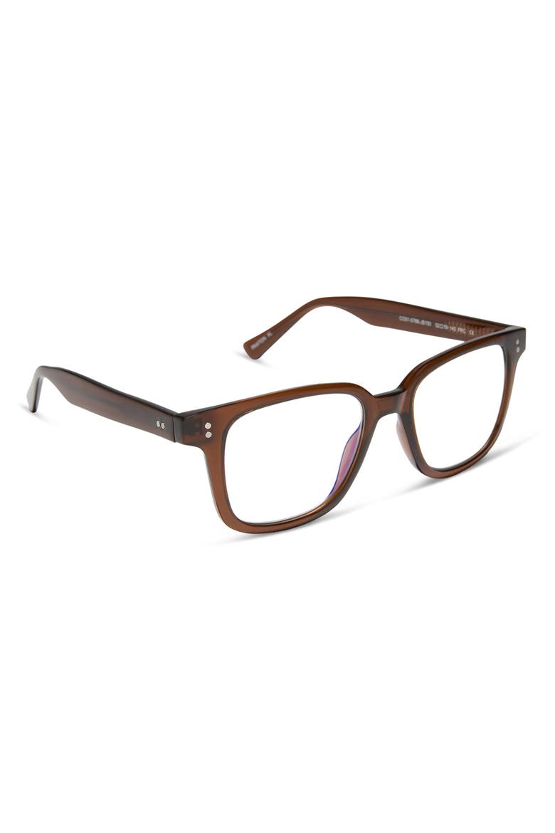 Paxton XL Square Reading Glasses, Alternate, color, BURNT SPICE