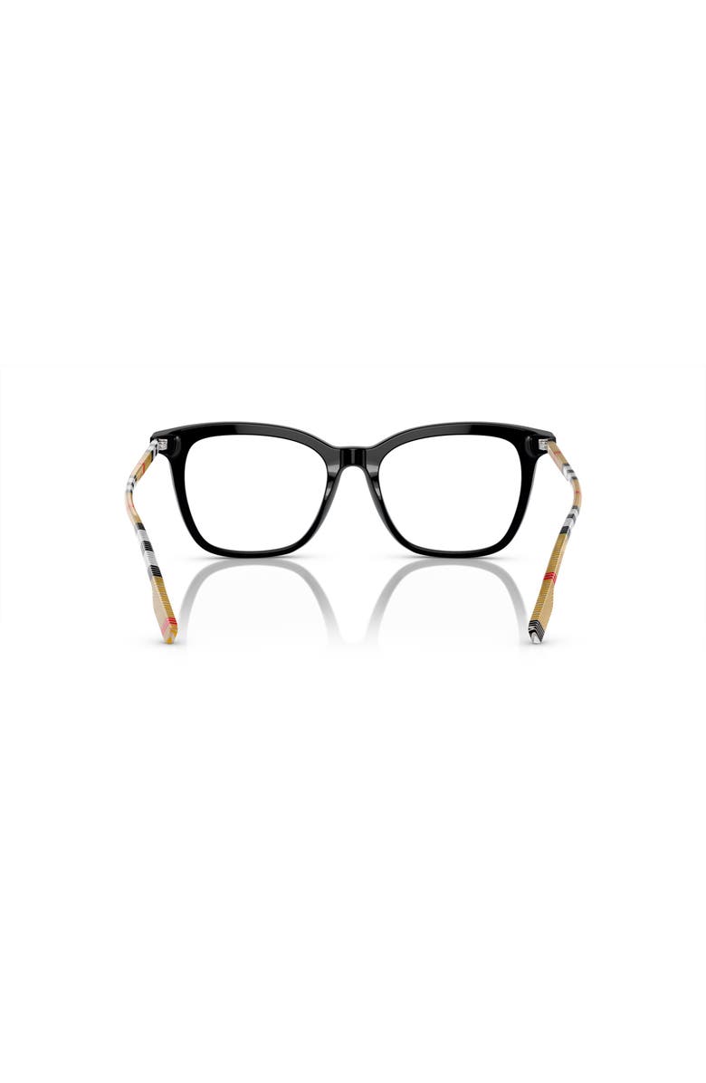 Burberry 52mm Square optical glasses, Alternate, color, Black
