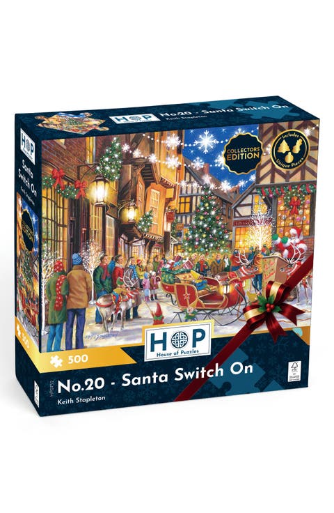Santa Switch On 500-Piece Jigsaw Puzzle