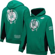 Mitchell & Ness Men's Mitchell & Ness Kelly Green Boston Celtics Hardwood Classics Team Origins Fleece Pullover Hoodie