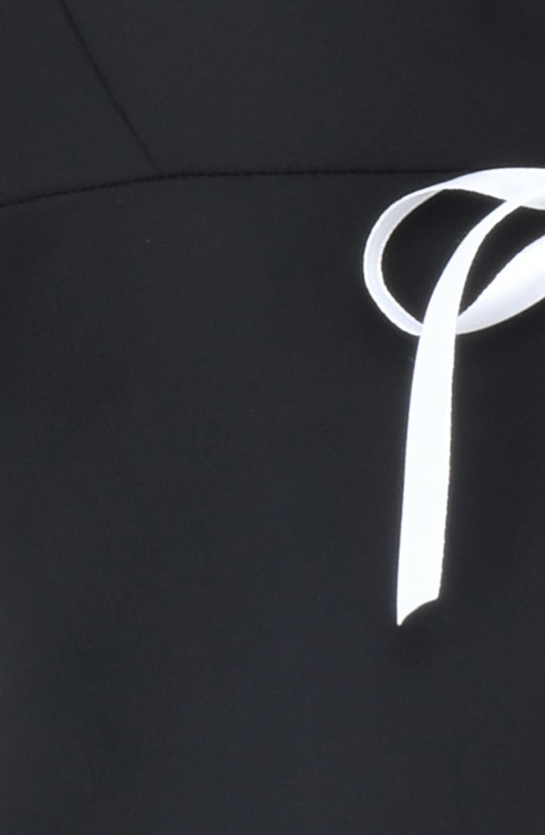 Mistress Rocks Embellished Front Tie Top, Alternate, color, Black