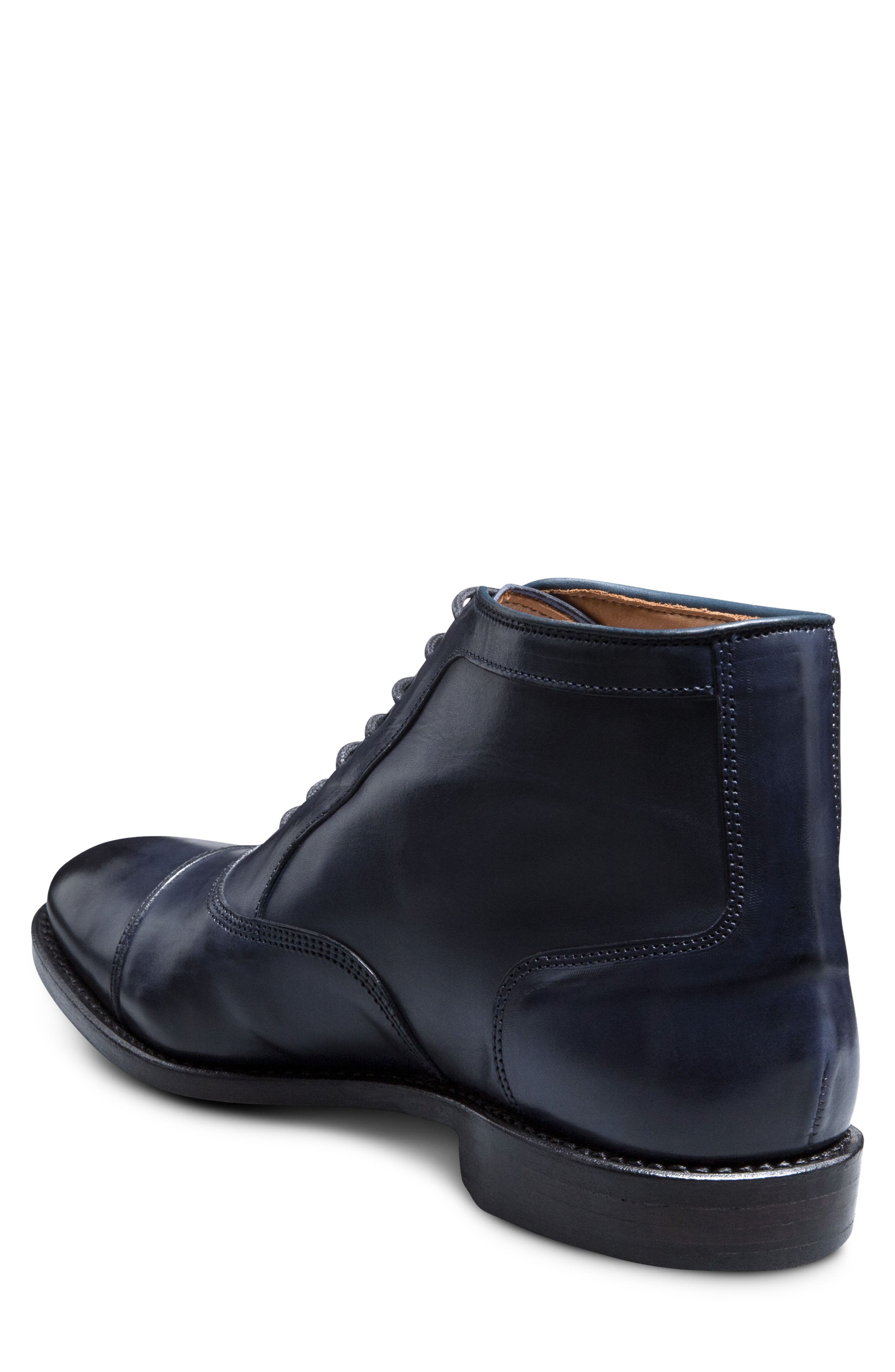 Park Cap Toe Boot, Alternate, color, NAVY