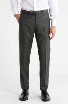Zanella Noah Classic Serge Wool Straight Leg Pants
