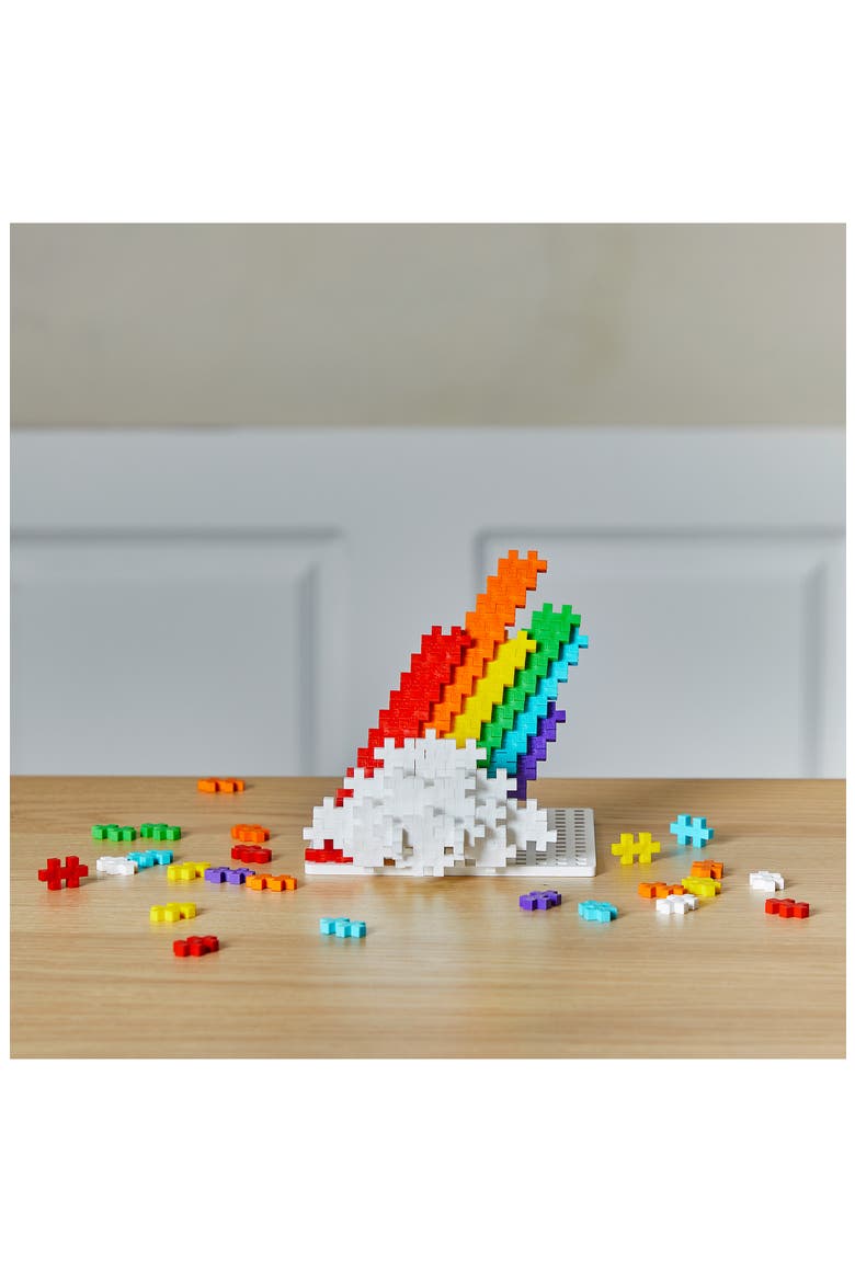 Rainbow Mix 70-Piece Tube Building Set, Alternate, color, MULTI