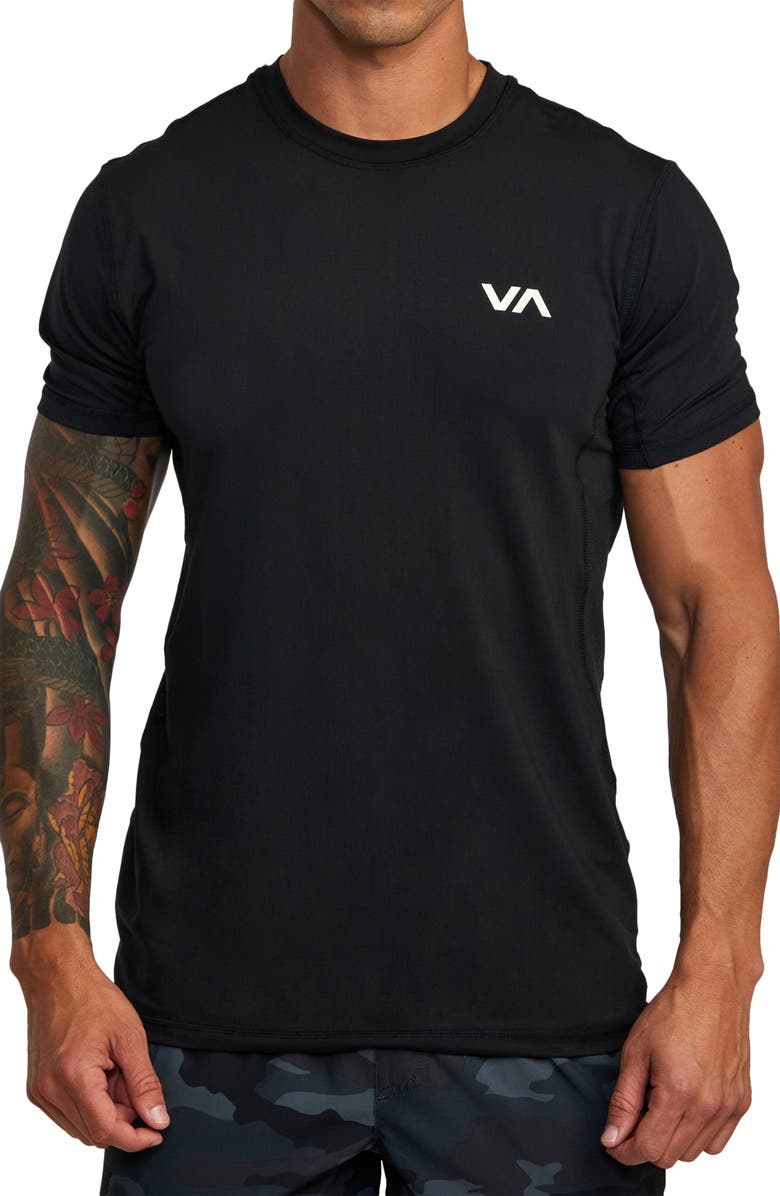 RVCA Sport Vent Logo Graphic T-Shirt, Main, color,