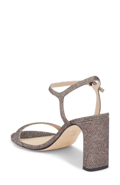 Stuart Weitzman Babette 85 Ankle Strap Sandal In Gold