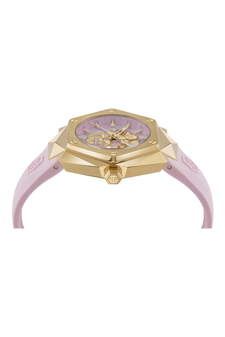 The $kull Spikes Watch, Alternate, color, GOLD