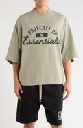Fear of God Essentials x MLB Yankees Cotton Graphic T-Shirt