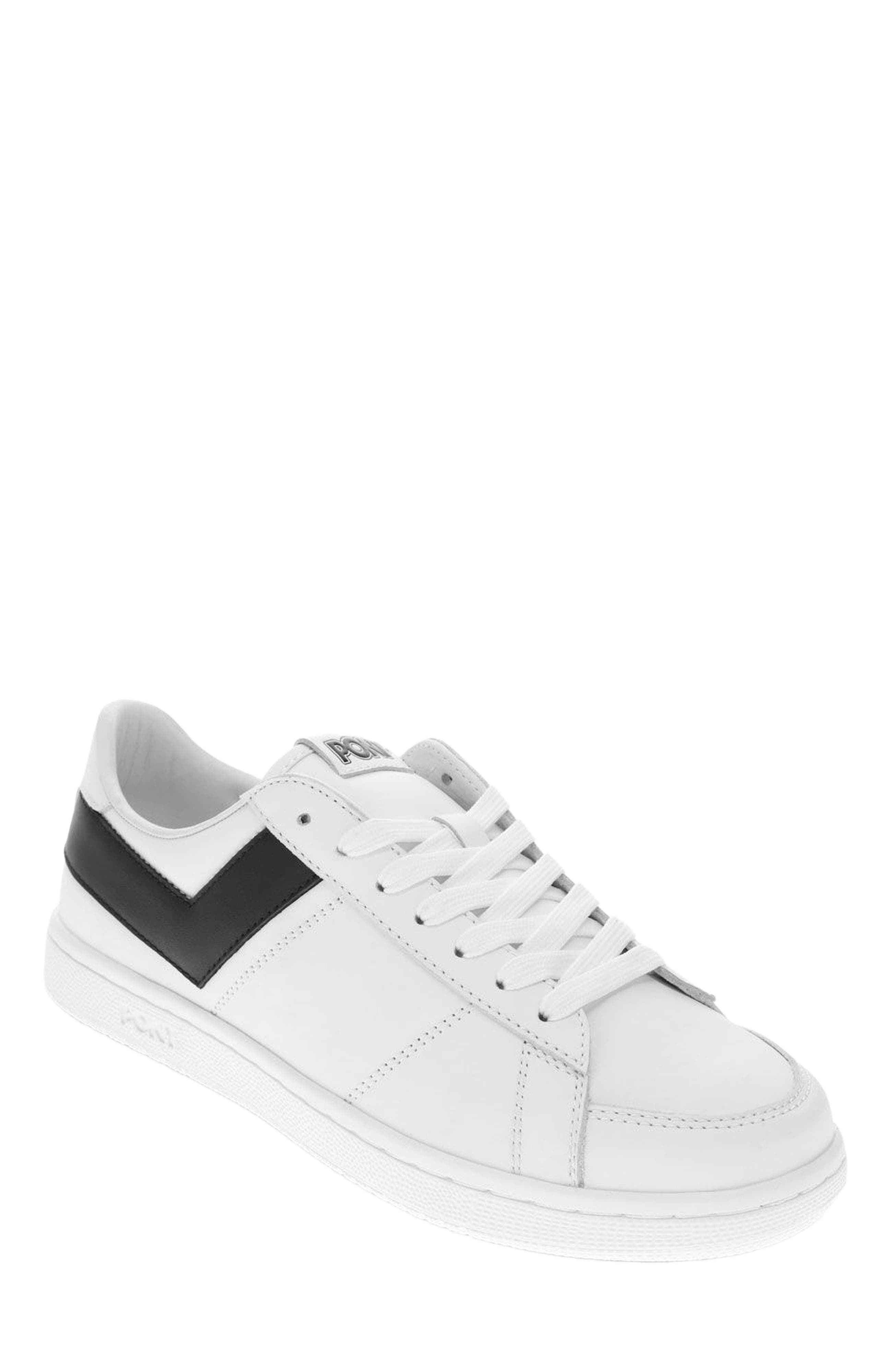 PONY M-80 Low Sneakers, Main, color, White/Black