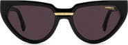 Carrera Eyewear Victory 57mm Butterfly Sunglasses