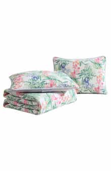 Tommy Bahama Island Orchid Reversible Quilt & Sham Set
