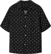 AllSaints Upton Short Sleeve Button-Up Shirt
