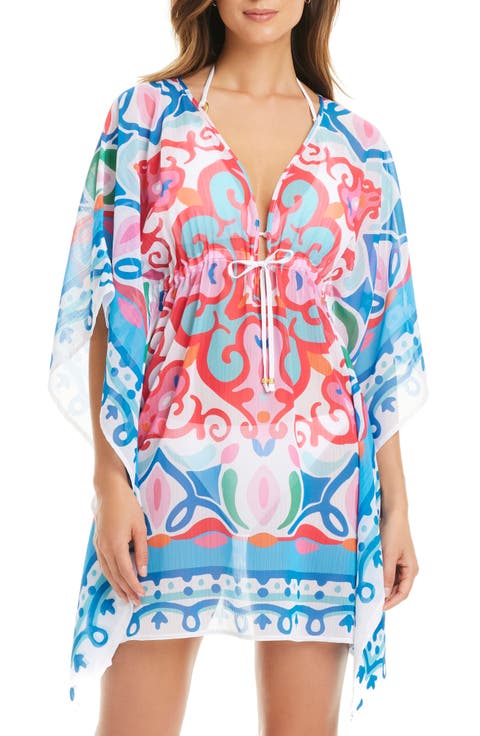 Print Cover-Up Dress