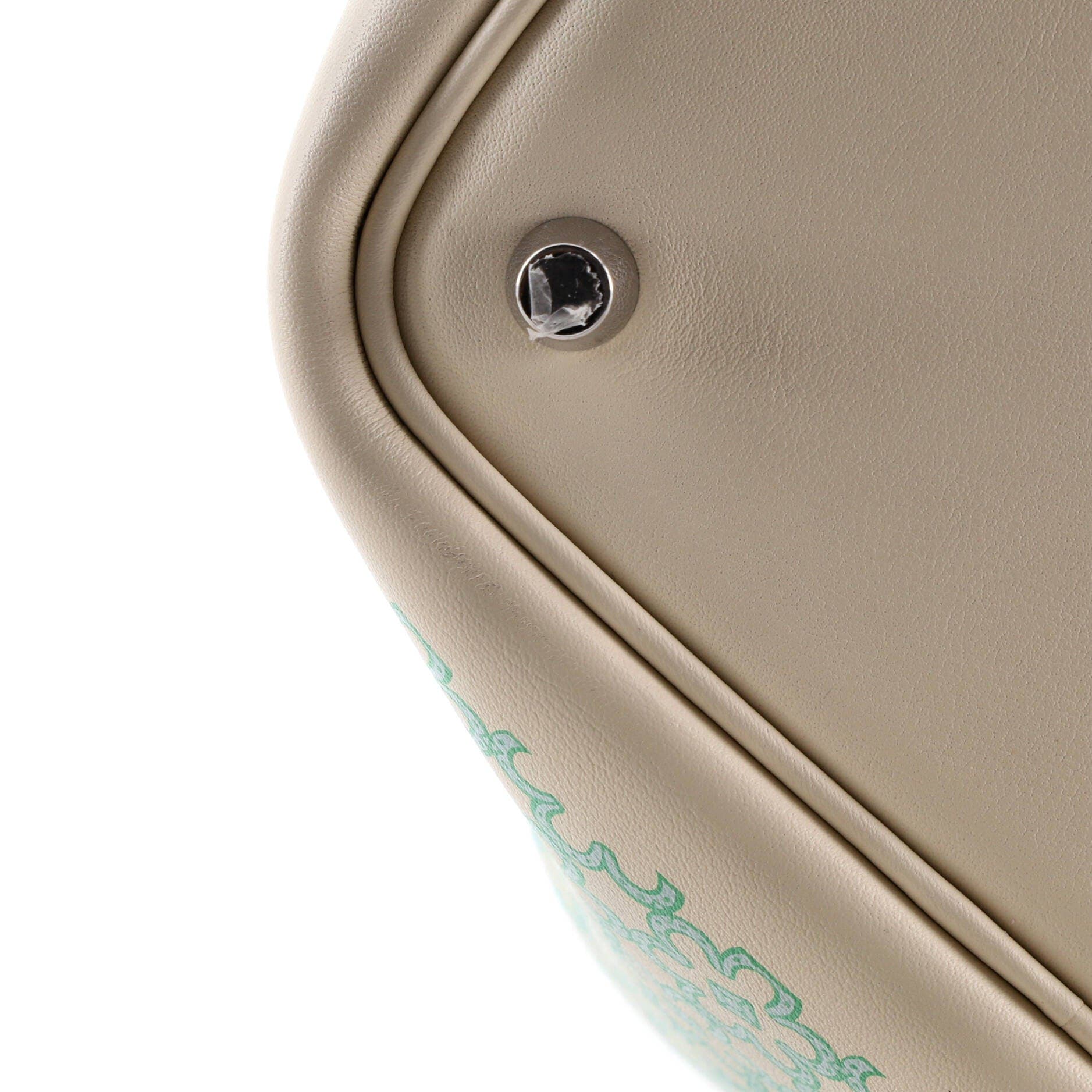 Pre-Owned Hermes Picotin Lock Bag Lucky Daisy Printed Swift PM, Alternate, color, 