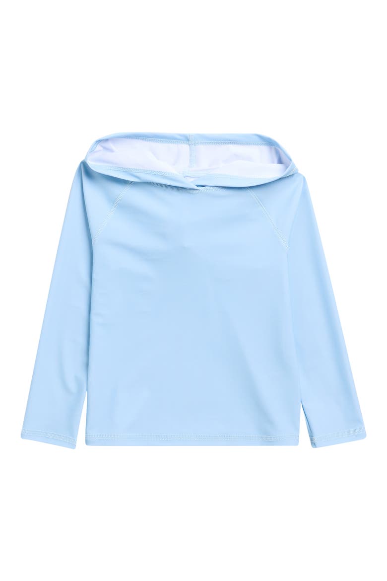 Kids' Hooded Rashguard Top, Main, color, LIGHT BLUE