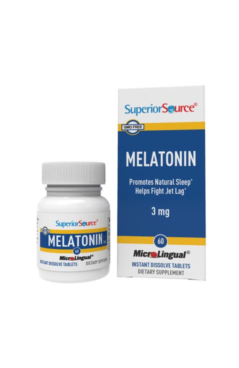Melatonin Sublingual Dissolving Tablets with Chamomile Sleep Support