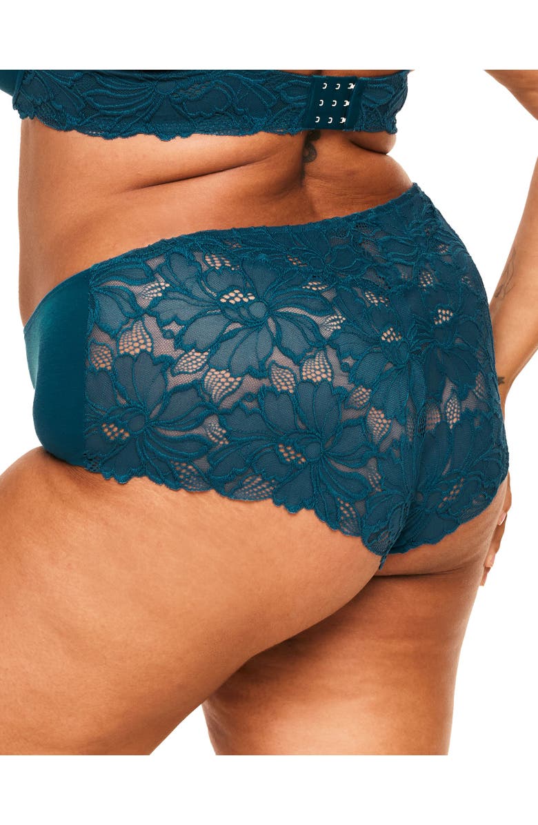 Adore Me Teagan Shortie Panties, Alternate, color, Legion Blue