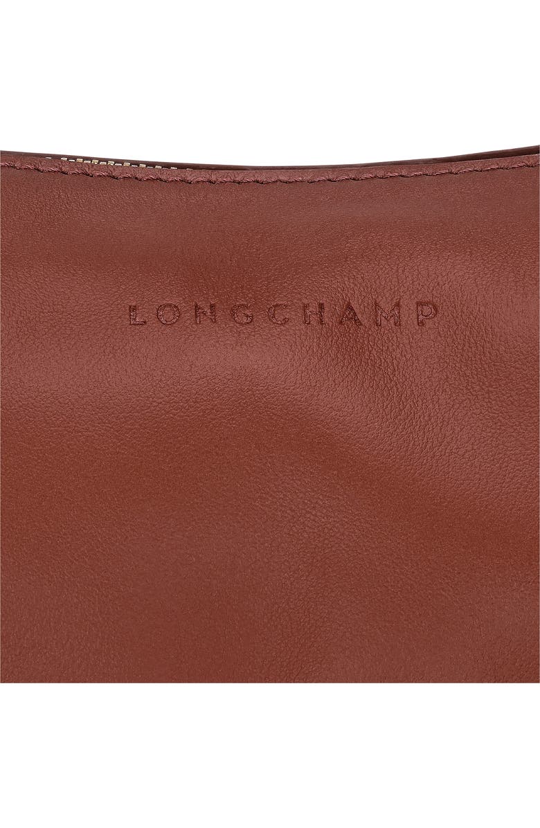 Longchamp Looong East/West Leather Shoulder Bag, Alternate, color, Tonka