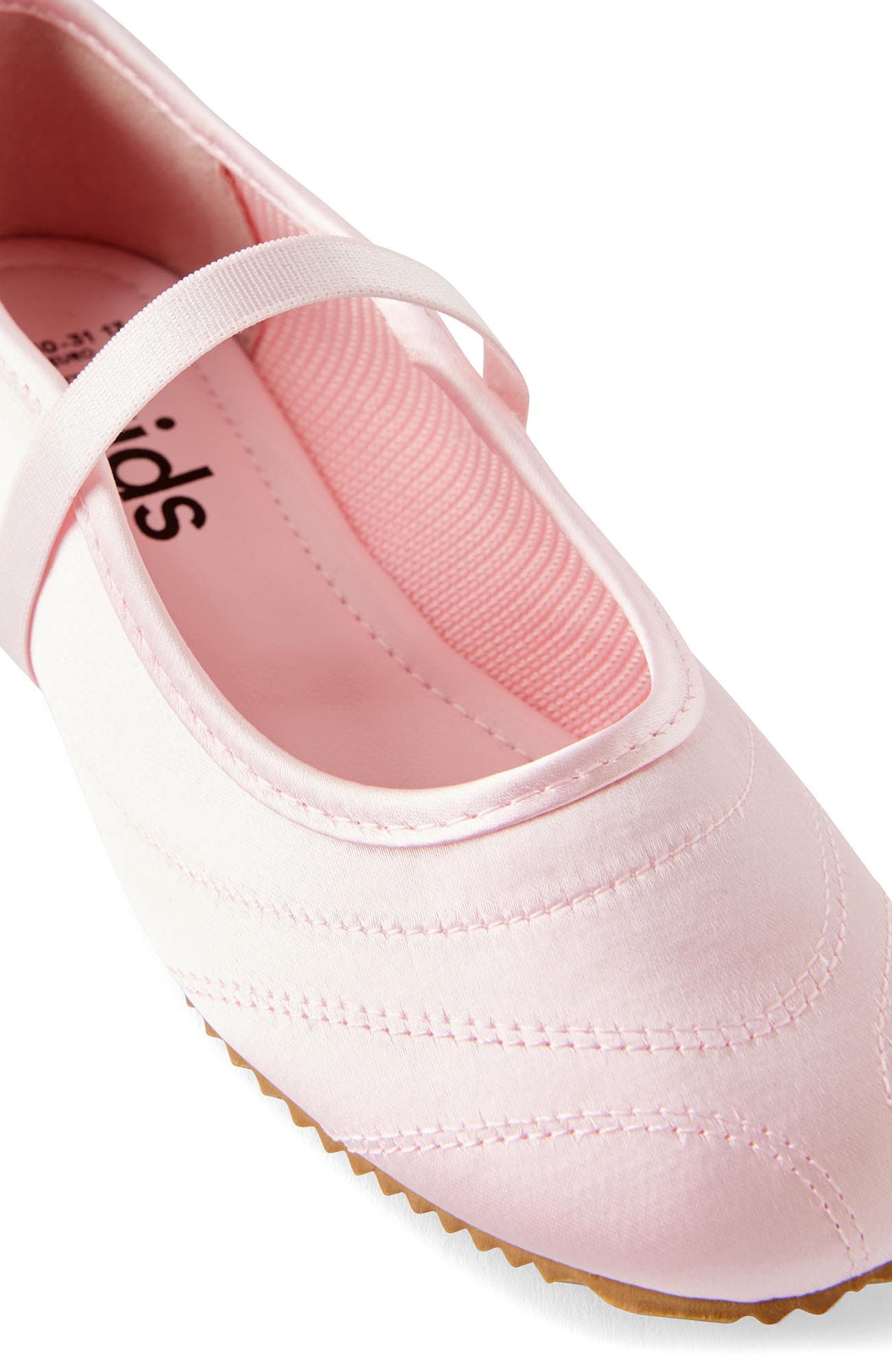 Kid's Olivia Ballet Flat, Alternate, color, Tea Party Pink Satin