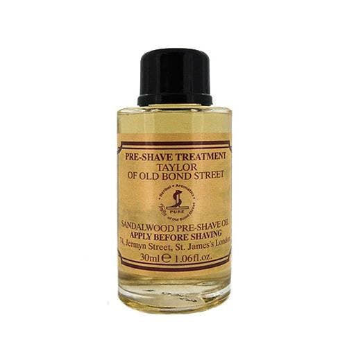 Taylor Of Old Bond Street Sandalwood Pre Shave Oil In White
