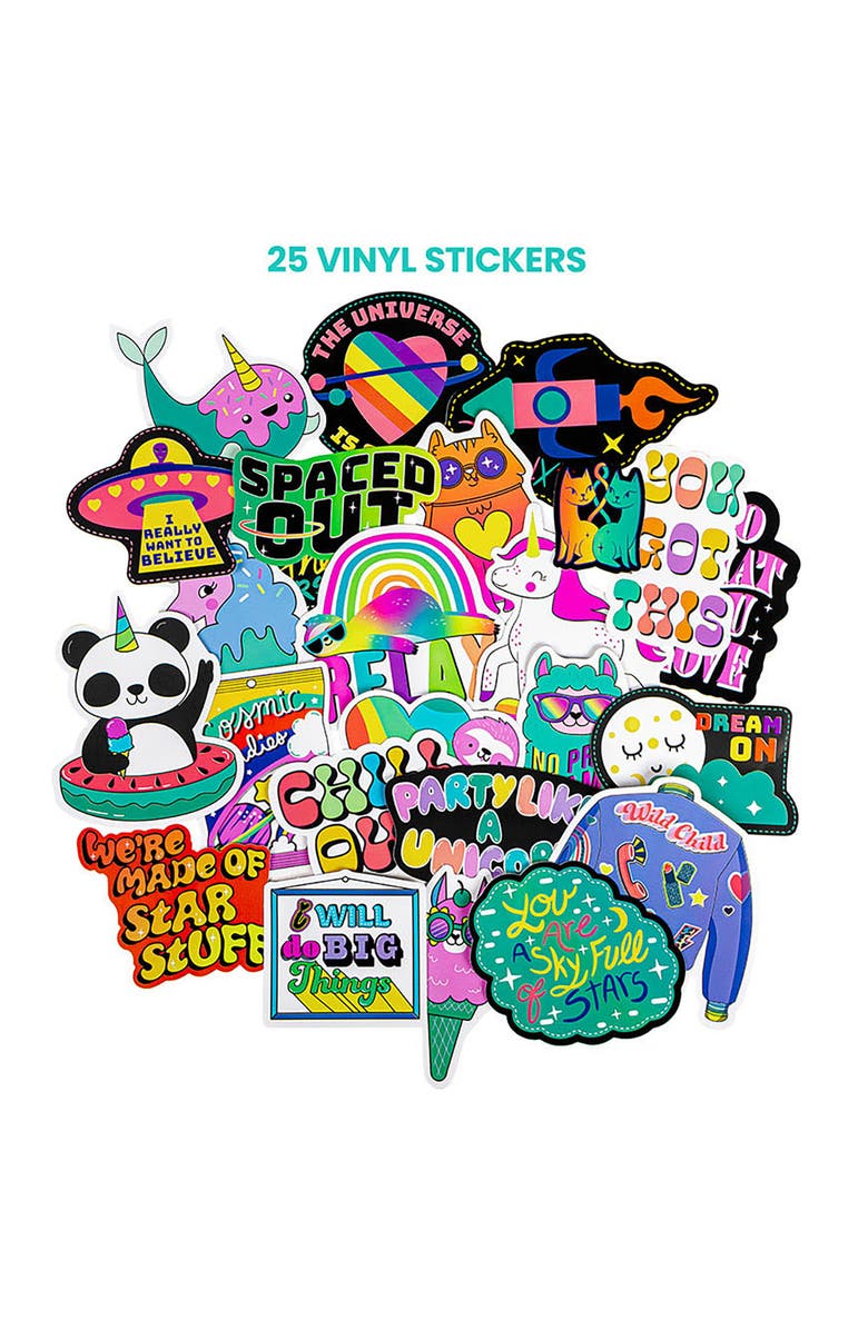 Fashion Angels 5,000+ Ultimate Sticker Set Vinyl, 3D & Puffy Stickers, Alternate, color, Multicolored
