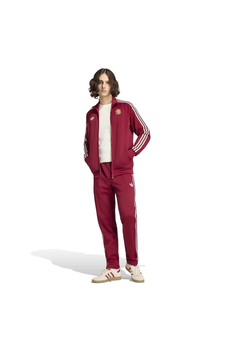 Men's adidas Red Spain National Team Originals Full-Zip Track Jacket, Alternate, color, Red