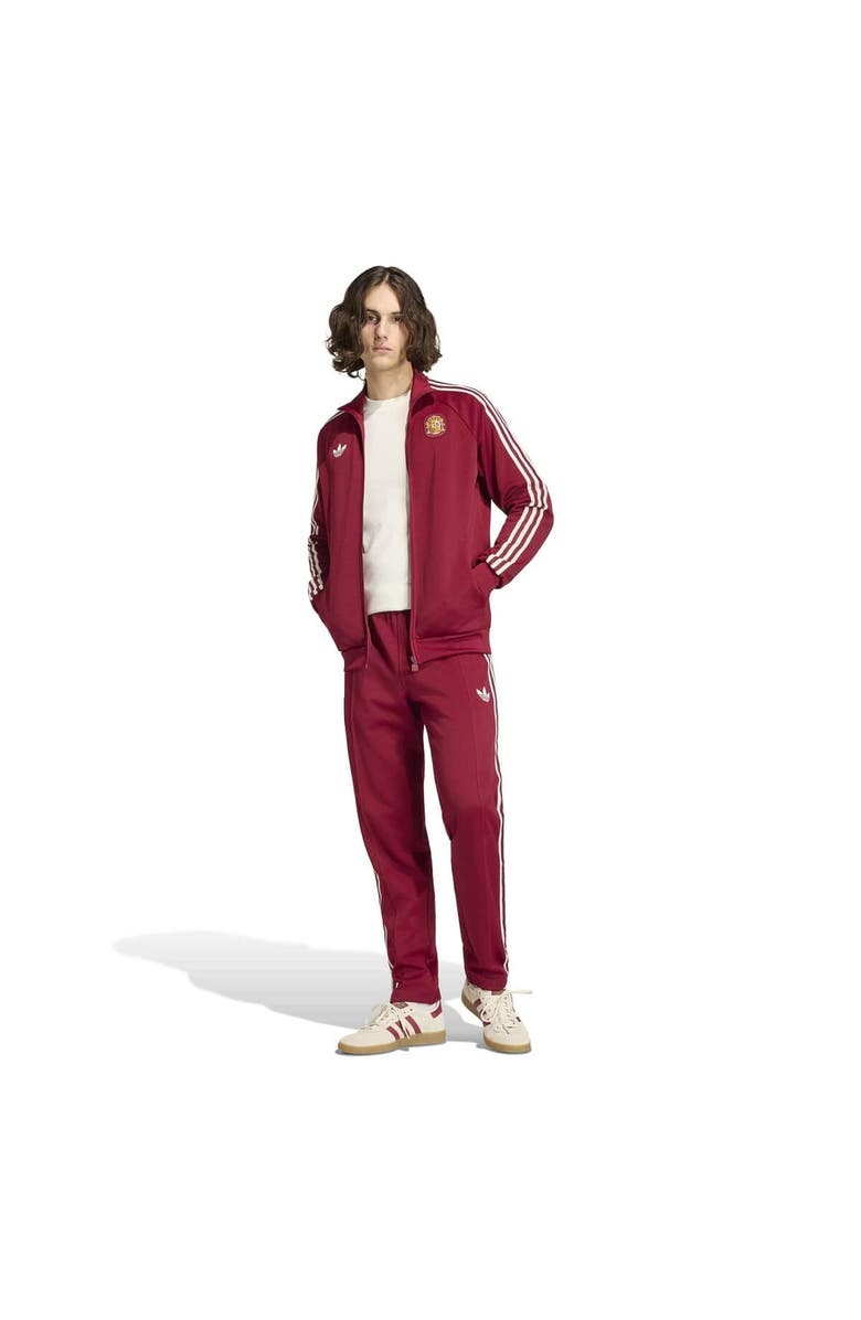 adidas Men's adidas Red Spain National Team Originals Full-Zip Track Jacket, Alternate, color, Red