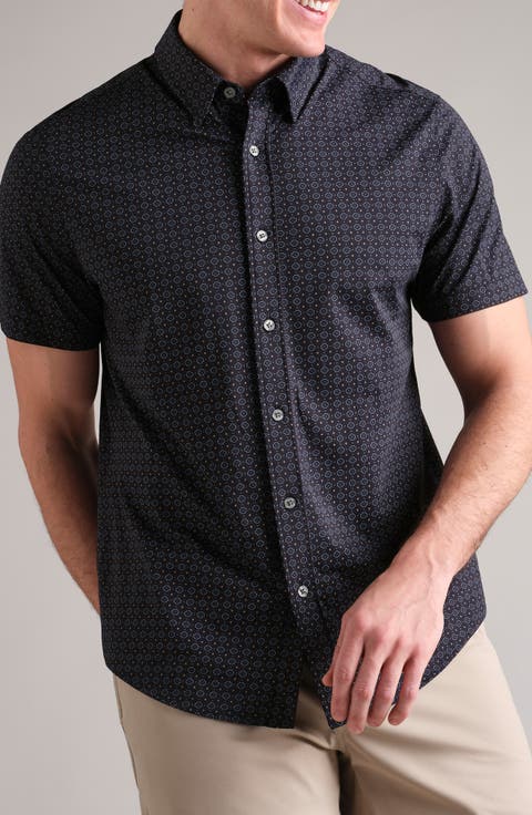 Commuter Short Sleeve Performance Button-Down Shirt