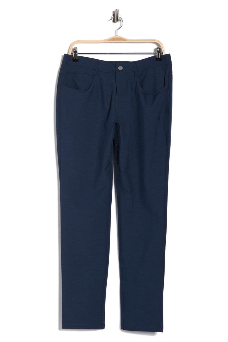 Technical Flat Front Pants, Alternate, color, BLACK IRIS