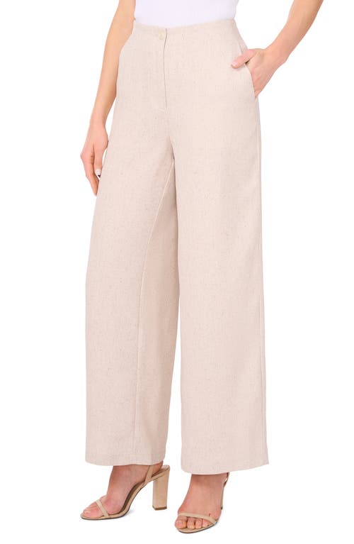 Vince Camuto Darted Wide Leg Pants In New Ivory