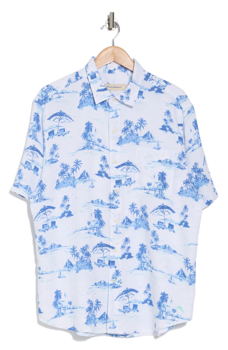 Tommy Bahama Beachy Days Short Sleeve Button-Up Shirt, Alternate, color,