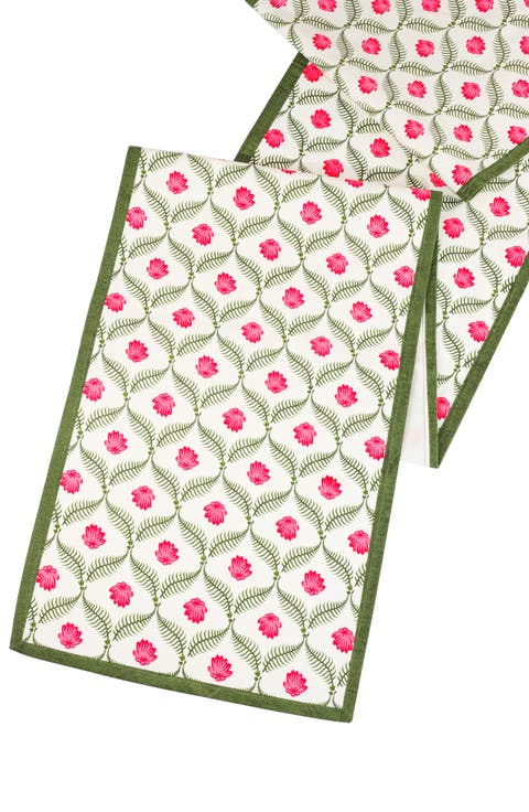 Print Cotton Table Runner