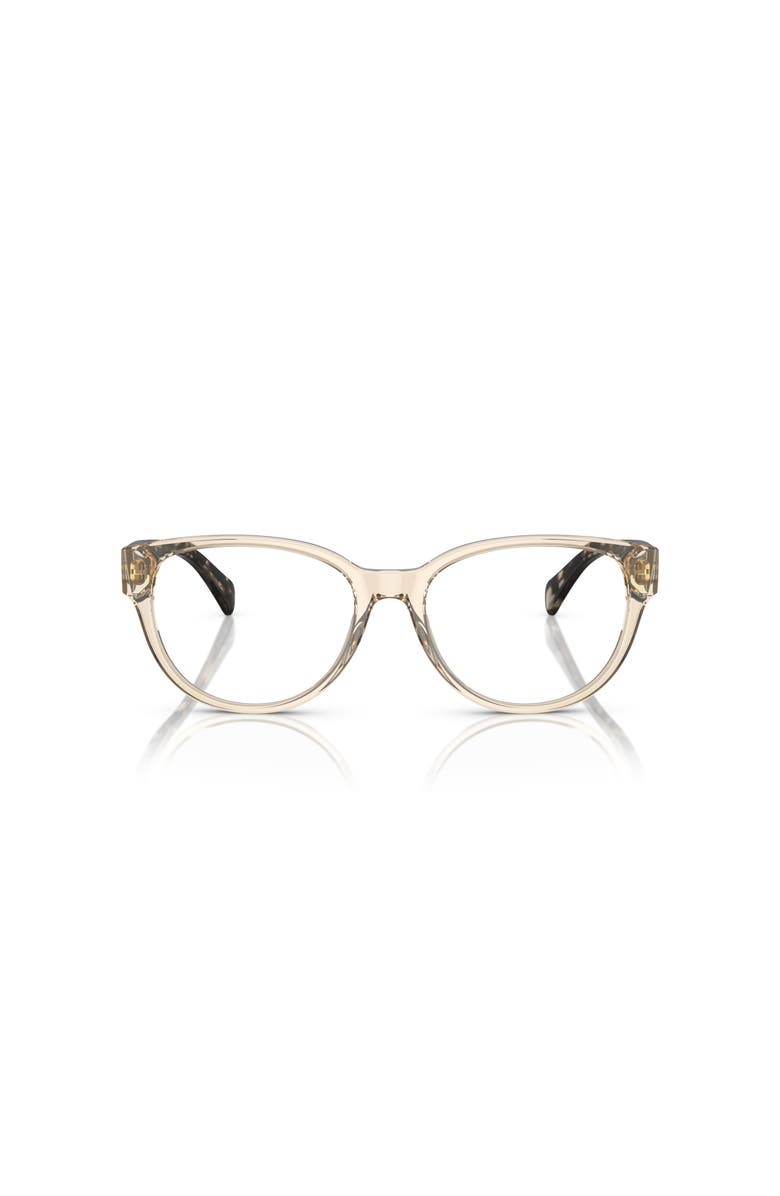 RALPH 54mm Oval optical glasses, Alternate, color, Brown