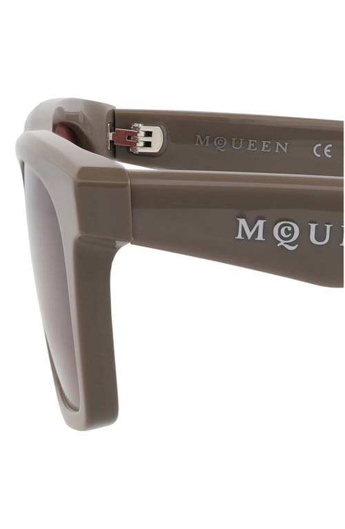 Alexander Mcqueen Mcqueen 53mm Square Sunglasses
