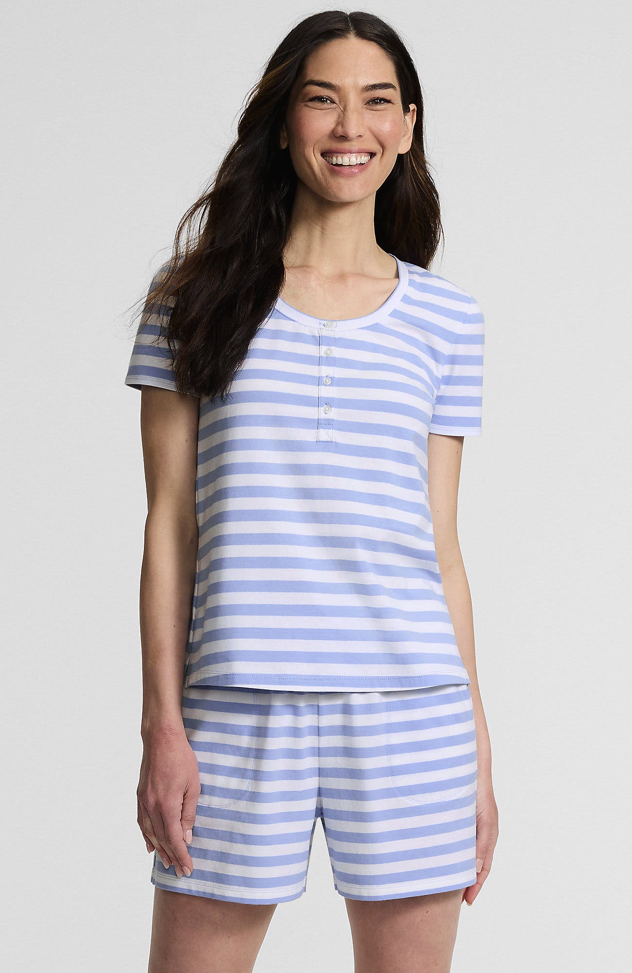 Clear Blue Sky Even Stripe