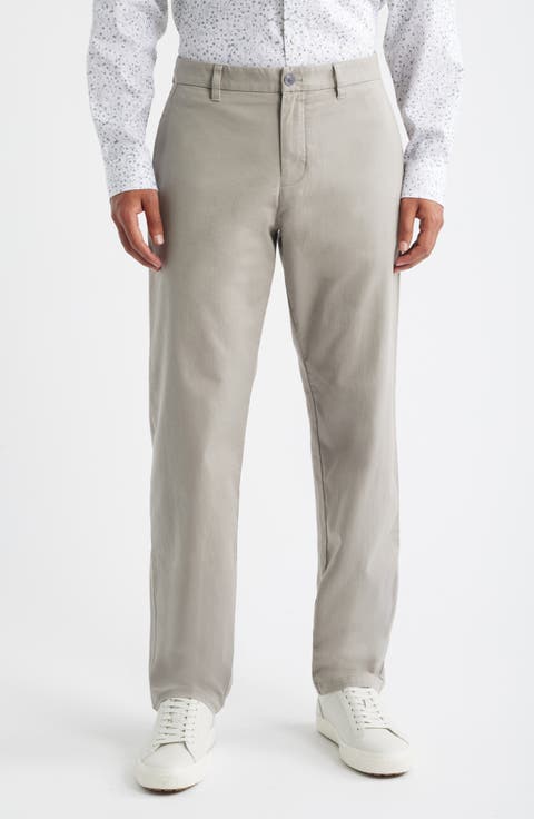 Straight Stretch Cotton Chinos