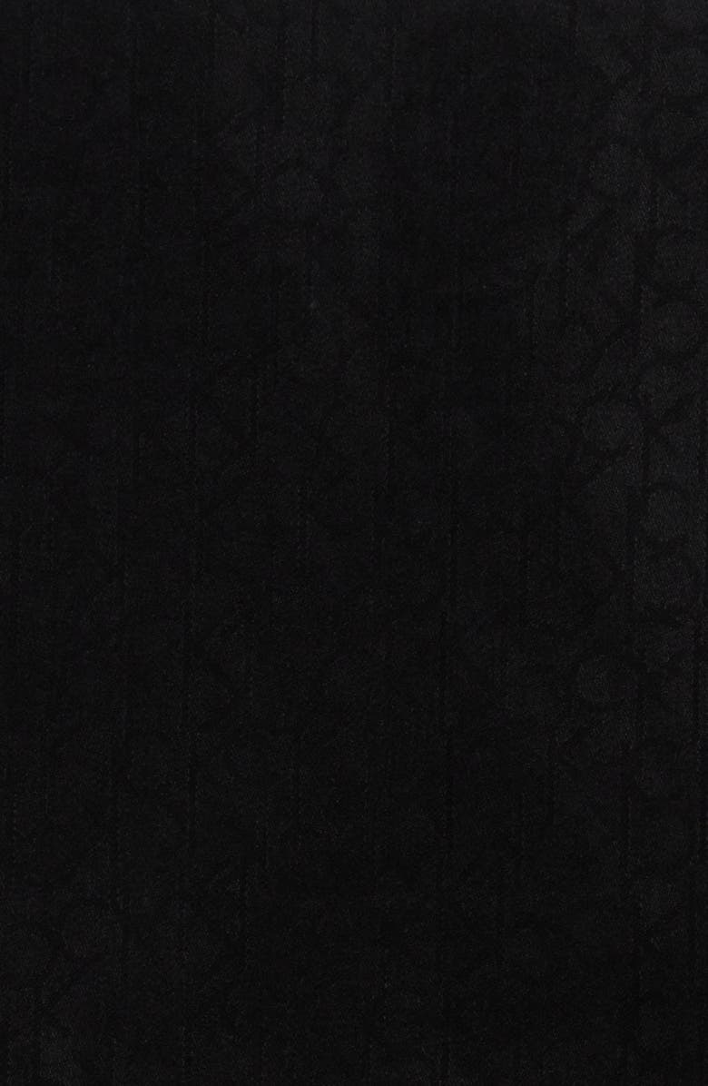 Monogram Logo Pashmina Scarf