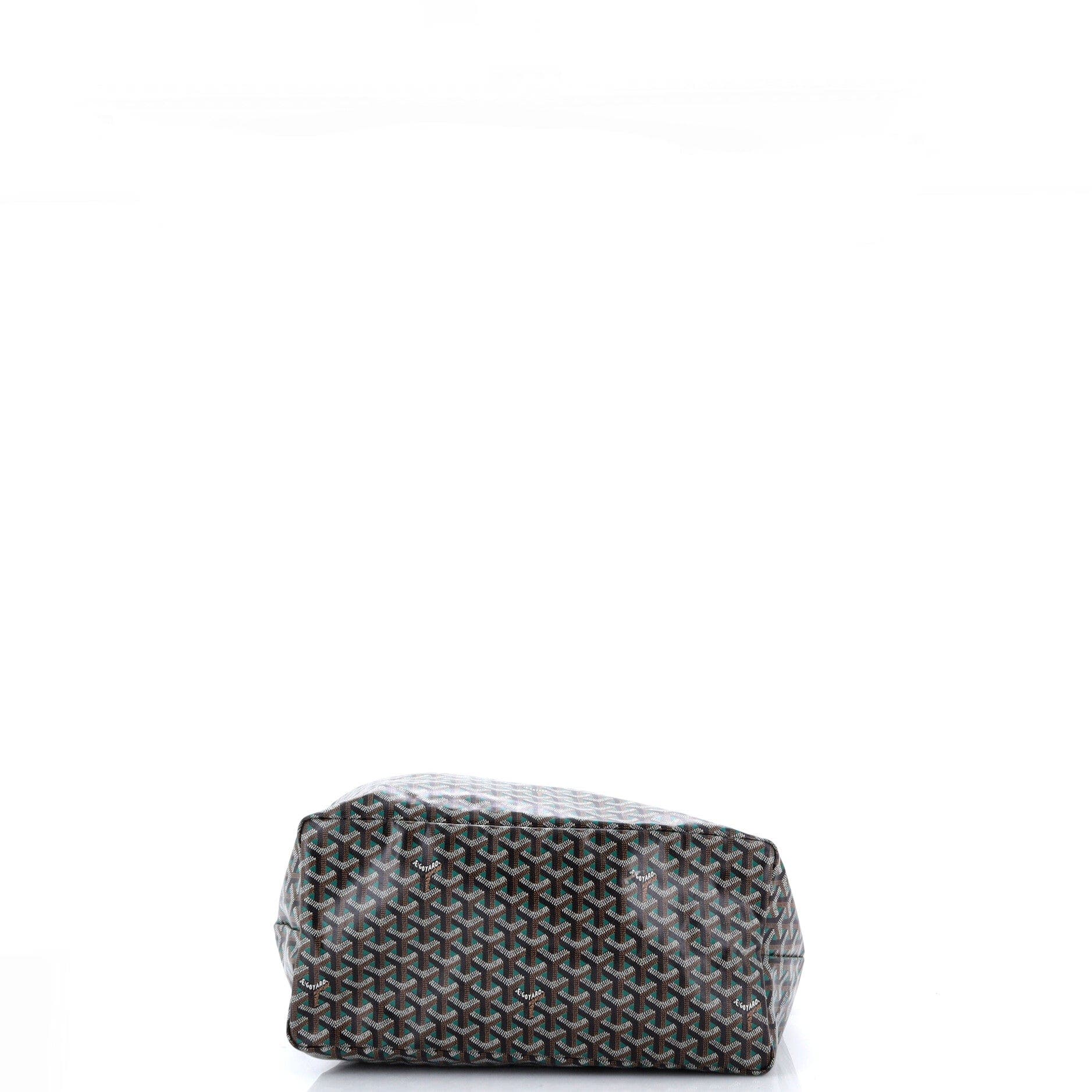 Saint Louis Tote Claire Voie Coated Canvas GM, Alternate, color, Green