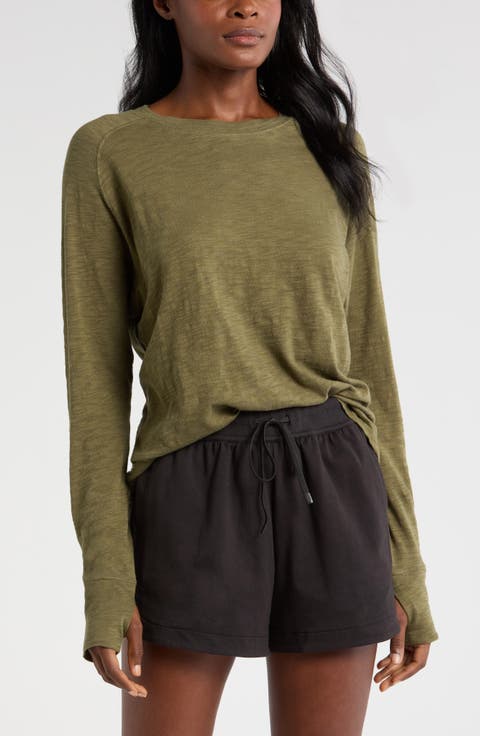 Relaxed Washed 2.0 Long Sleeve Slub Tee
