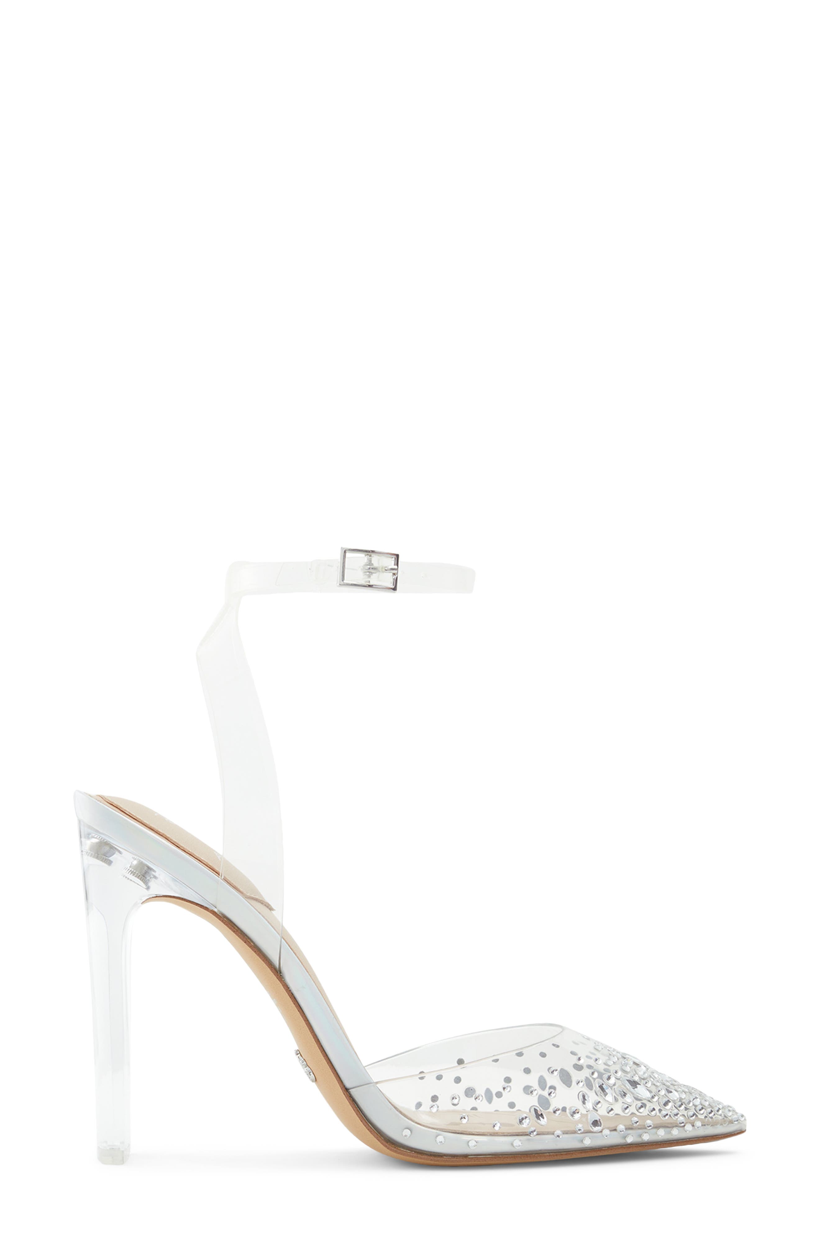 ALDO x Disney Glass Slipper Pointed Toe Pump, Alternate, color, 