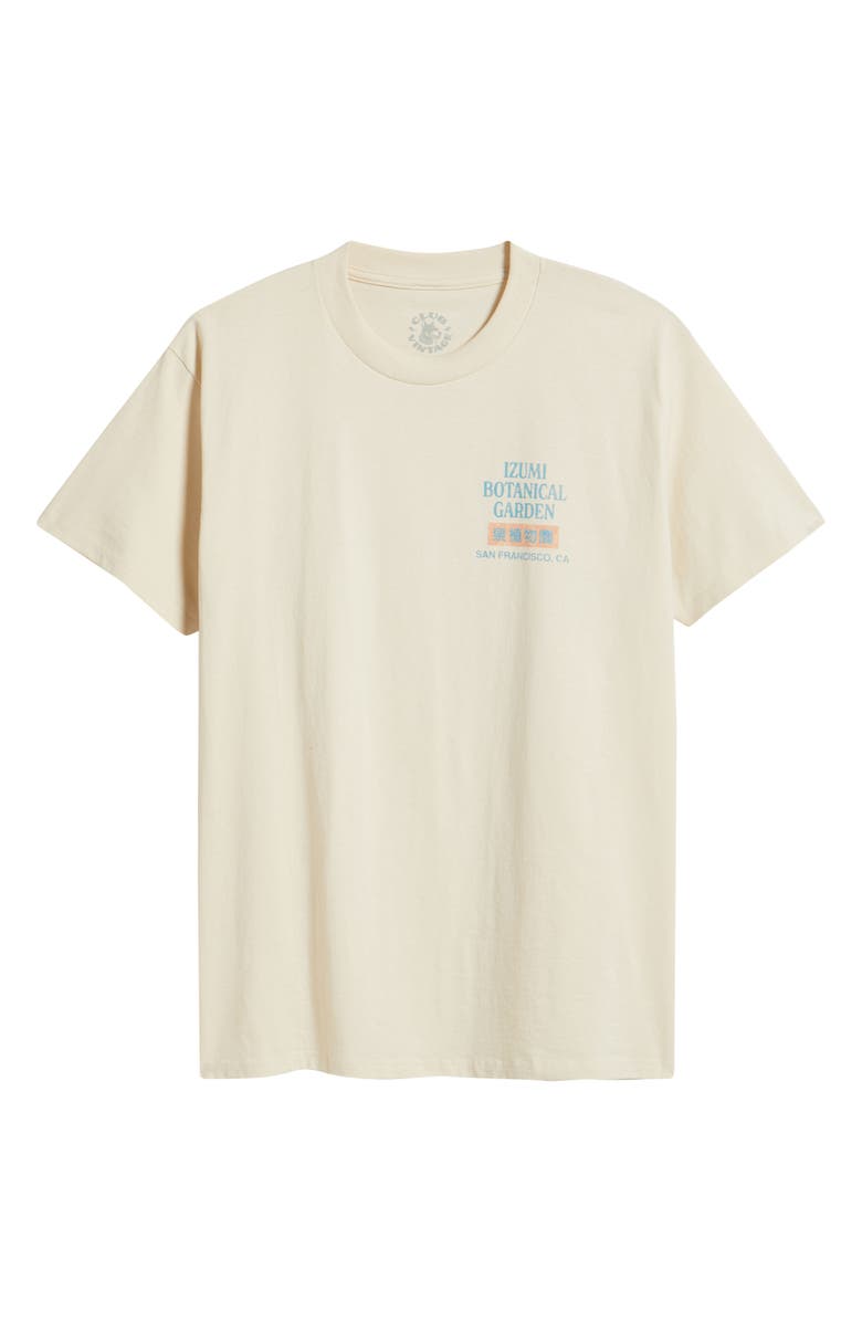 Club Vintage Izumi Botanical Garden Graphic T-Shirt, Alternate, color, Natural