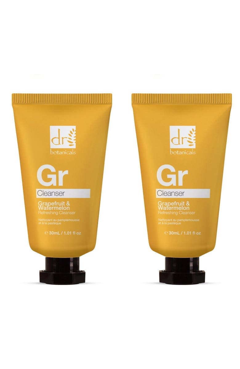 DR BOTANICALS Grapefruit 
Watermelon Refreshing Cleanser 30ml x 2 Duo Set, Main, color, 
