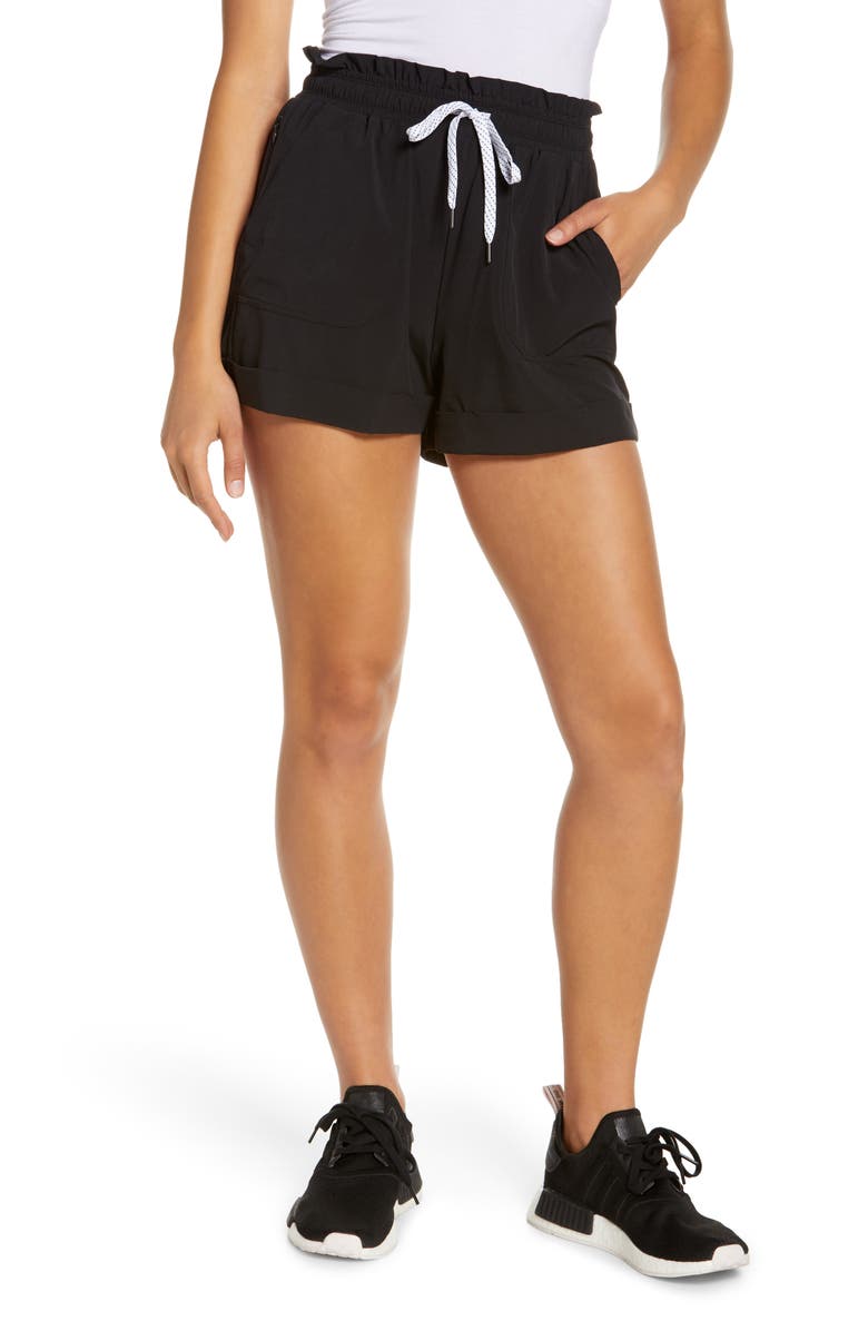 Zella Camp Shorts, Main, color, 